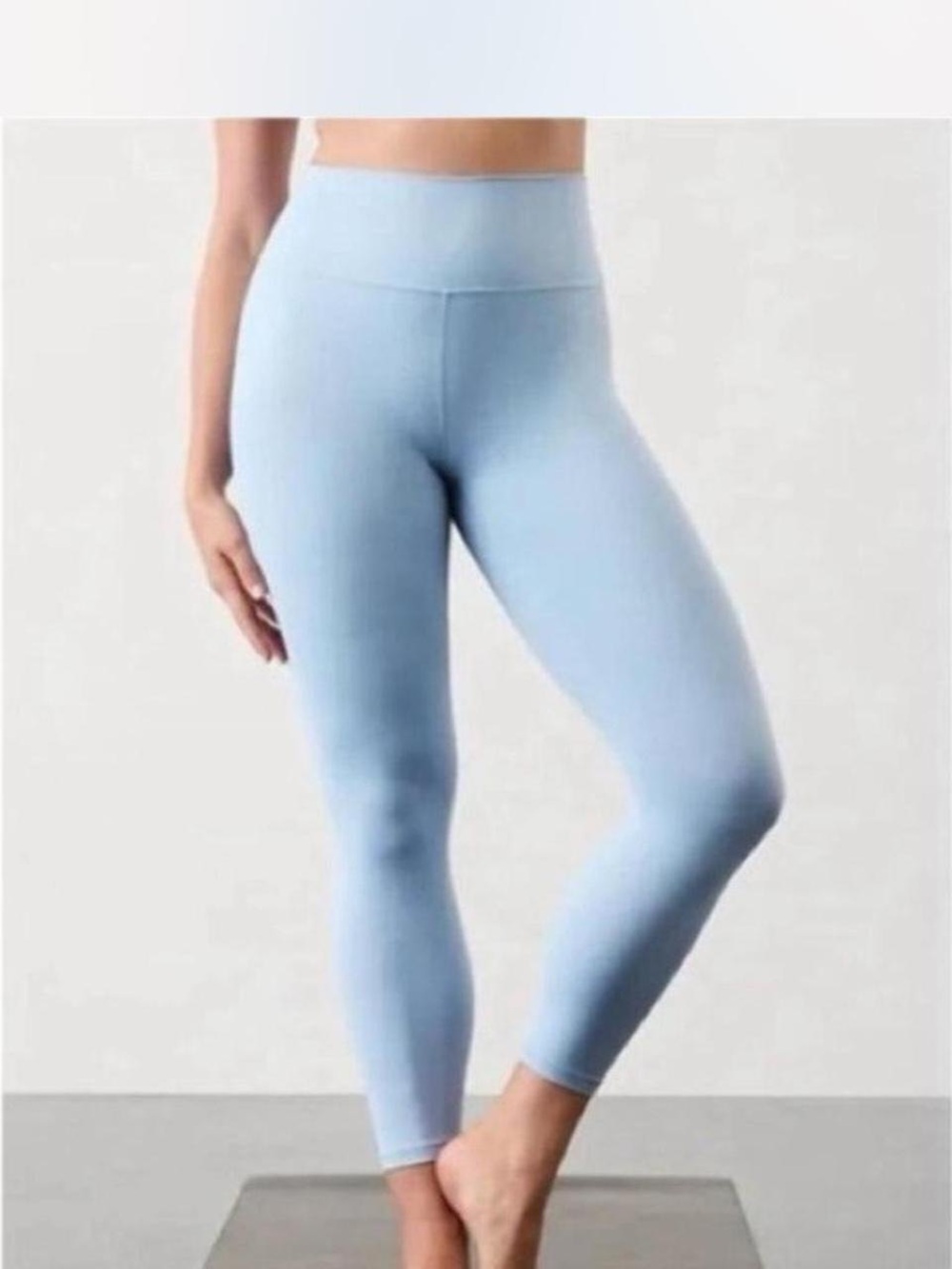 ATHLETA TRANSCEND 7/8 TIGHT LEGGING Blue L